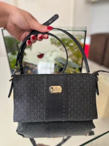 Bolsa Victor Hugo Ada Catena Mao/transversal Preta