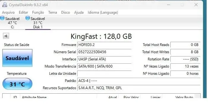 2 SSD's de 120 Gb 