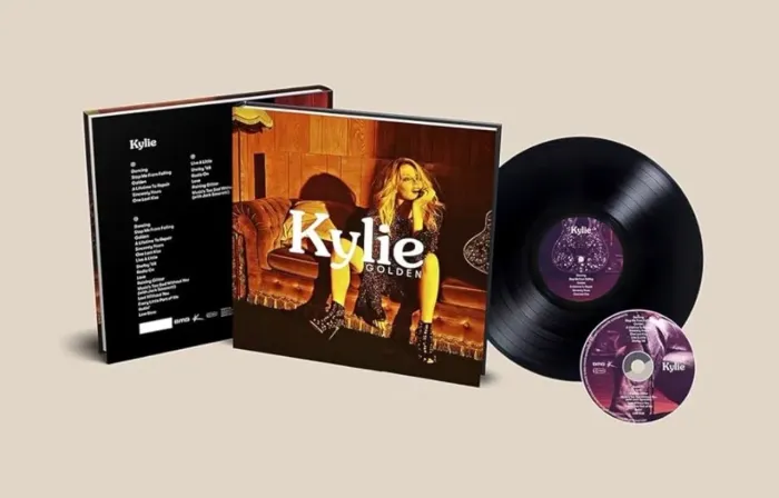 Kylie Minogue Golden Super Deluxe Disco de Vinil LP CD importado