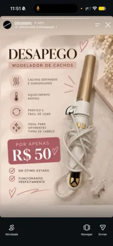 Modelador de cachos