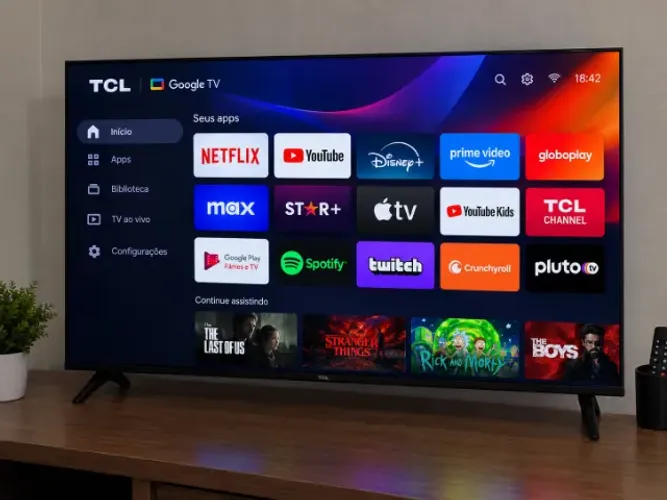 Smart Tv 40s5k Qled 40 Full Hd Wi-fi Android Semp Tcl