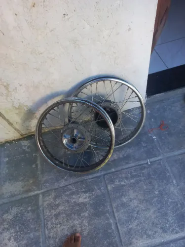 Rodas  raios inox 