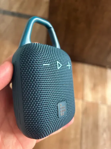 Caixa de som Bluetooth portátil tronsmart mirtune h1 nova azul