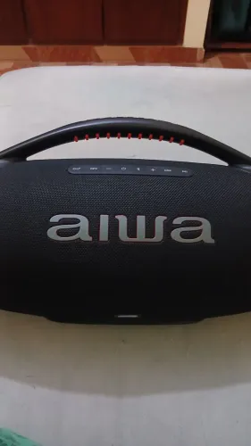 Bombox aiwa nova zera<br>AIWA BOMBOX BBS-01<br>Valor<br>1.200