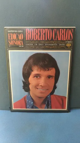 Revista Roberto Carlos Sétimo Céu CBS Edição Sonora 1968