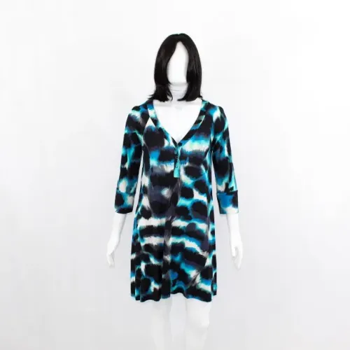 VESTIDO DIANE VON FURSTENBERG COLORIDO
