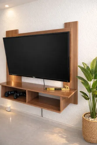 TV 42 polegadas Philco + Google Chrome Cast + Painel amadeirado