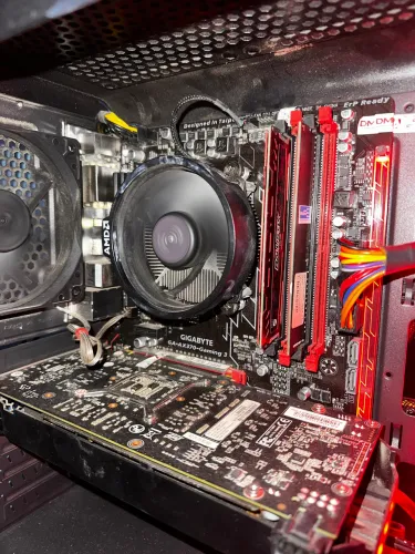 KIT RYZEN 5 2600x + PLACA MÃE AX370-GAMING 3 GIGABYTE + 16 GB DE RAM