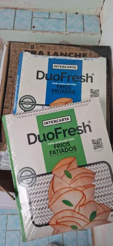 Papel acoplado para frios