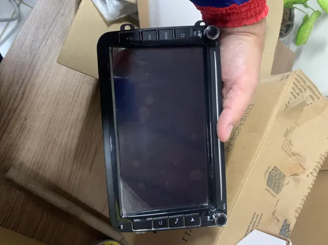Multimídea 2din para fox spacefox mais moldura original 