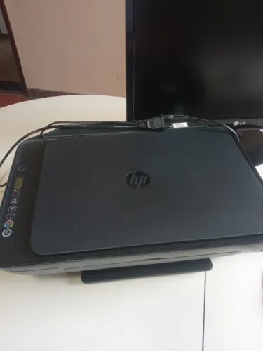 Monitor TV, Impressora, mouse e teclado