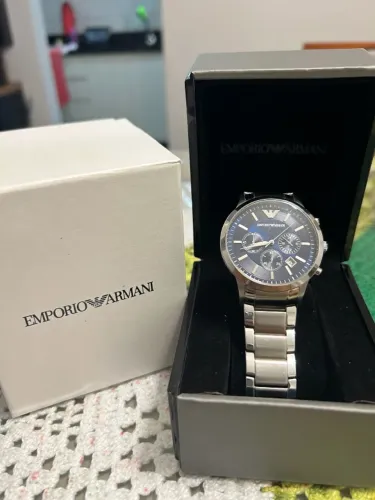 Relógio Emporio Armani Masculino - Elegância e Sofisticação