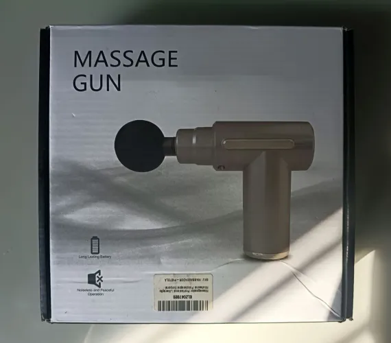 Pistola de massagem e liberação miofascial