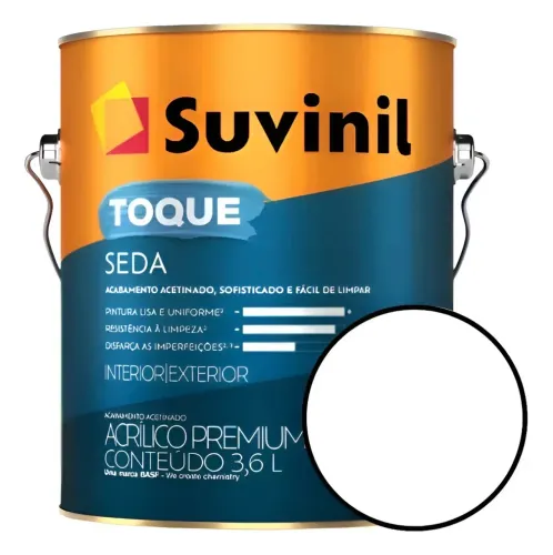 Tinta Suvinil toque seda 3,6L