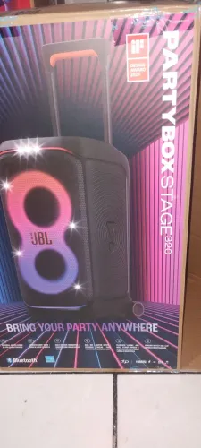 jbL partybox 320 preta lançamento lacrada zero bala aberta só pra testes ZAP *90