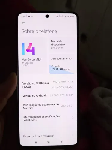 POCOPHONE X6 256G 12RAM