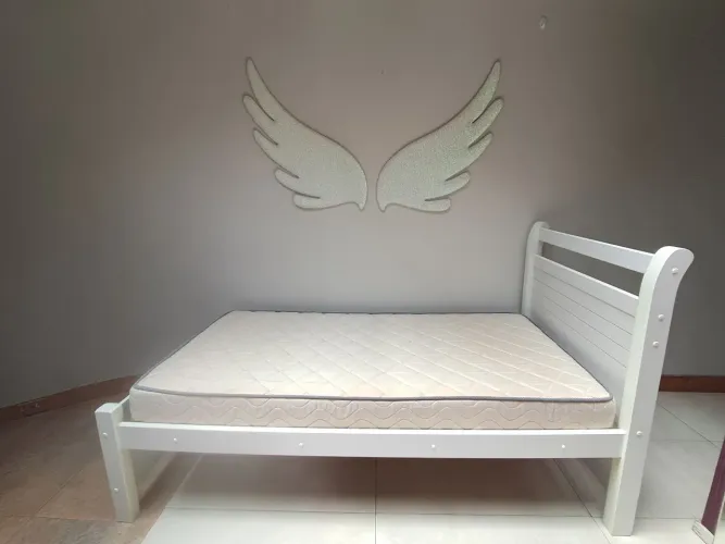 Cama de solteiro para adulto com colchão