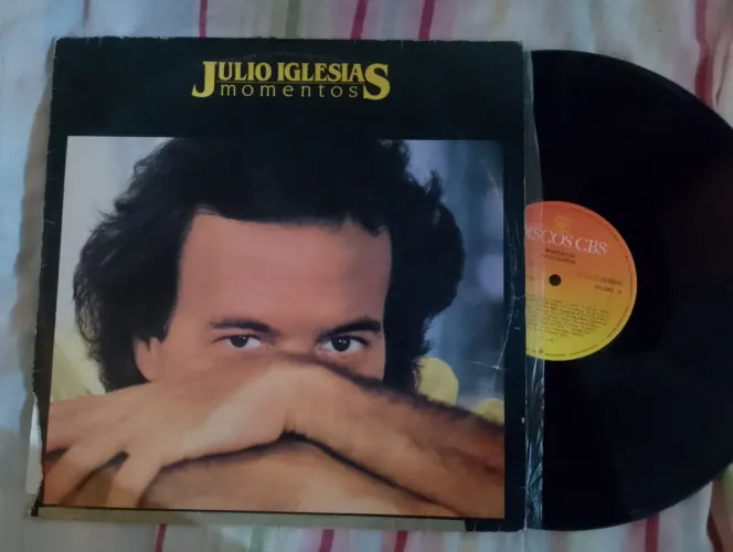 Vinil Júlio Iglesias momentos 