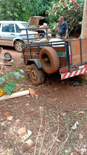 Carreta reboque aberta 