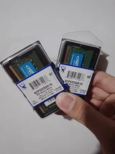 Kit 2x Memória RAM DDR4 8GB 2666MHz Notebook - Crucial