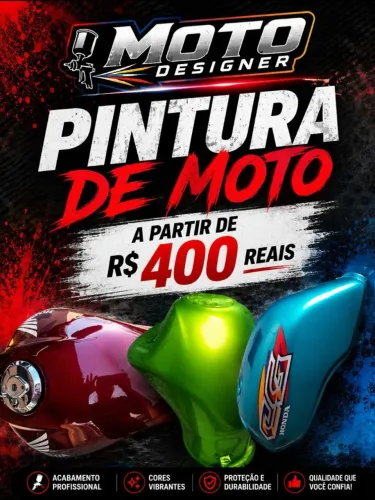 Pintura moto a partir de 400$