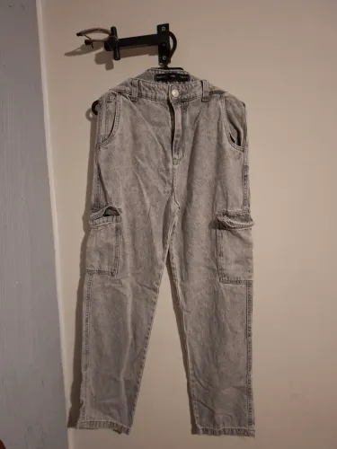 Calça Cargo; Renner; Lavagem Cinza!