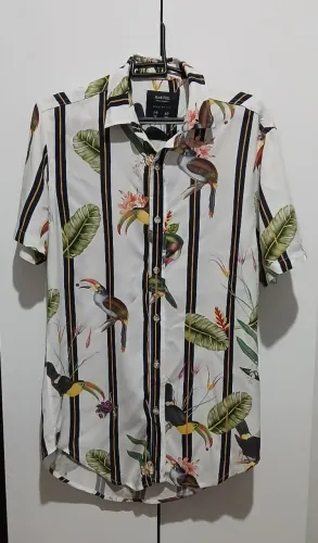 Camisa masculina Veste até Tam 36