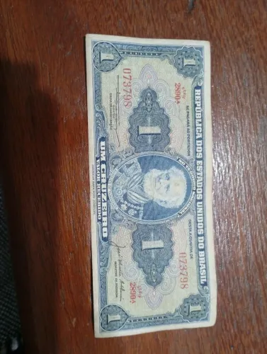 Cédula 1 cruzeiro American Bank
