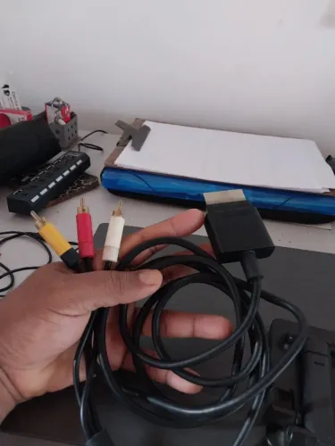 Cabo Áudio e Vídeo Xbox 360( ORIGINAL)