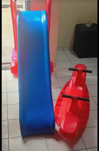 Escorregador + gangorra