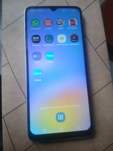 A05 armazenamento 128GB Memória 4GB Funciona tudo certinho Dentro de Rio Preto entrego