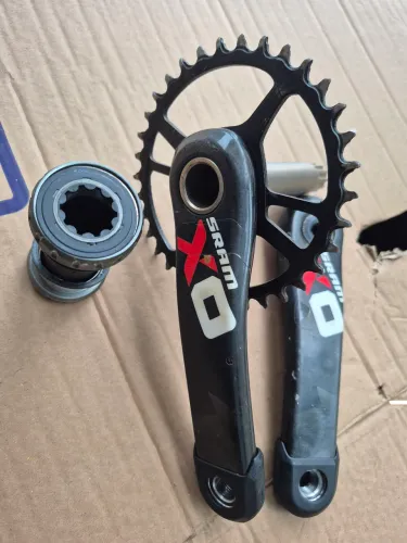 Pedivela sram x01 em carbono completo