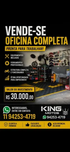 Oficina mecânica de motos