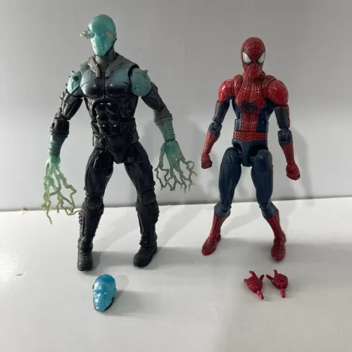 Homem Aranha e Electro Marvel Legends The Amazing Spider Man 2 