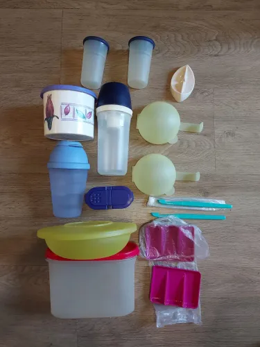 Lote Desapego Tupperware Original - 16 Peças Variadas (Excelente Estado)