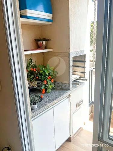 Apartamento 63m² com 2 quartos, suíte, vaga no Parque Fazendinha em Campinas-SP.