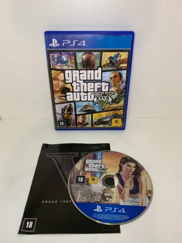 Grand Theft Auto Gta V (PS$4) - Mídia Física