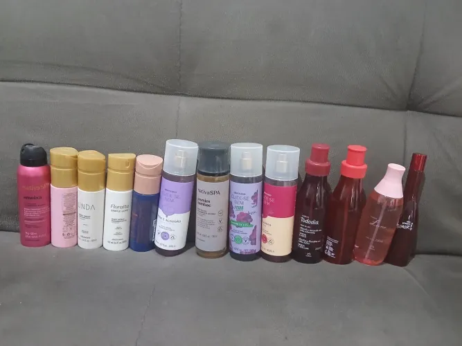 Perfumes , body splash  e desodorantes [natura e boticário]