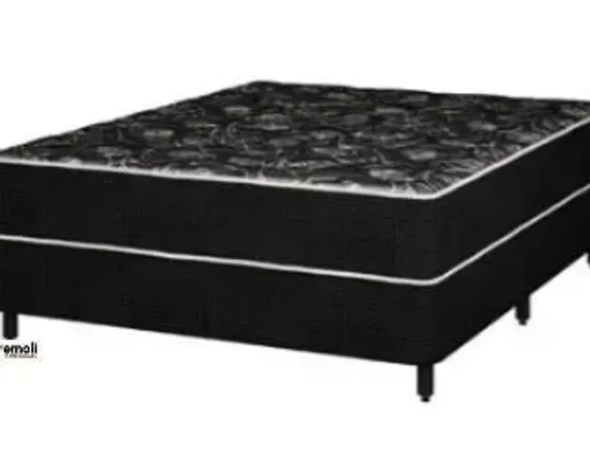 Cama Box Conjugada Solteiro 88x188x64cm Plumate
