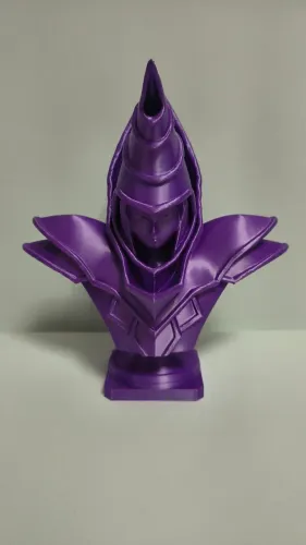 Busto Personalizado Mago Negro Yu-Gi-Oh - Impressão 3D - 18cm