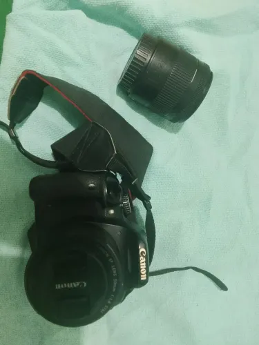 Canon t4 digital duas lentes