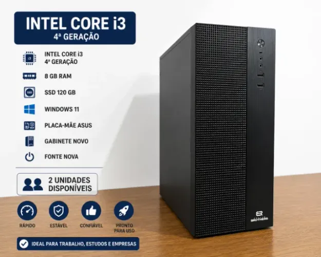 COMPUTADOR/DESKTOP COMPLETO | INTEL CORE i3 | SSD | WINDOWS 11
