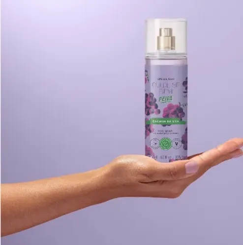 Body Splash Cachos de Uva - o Boticário 