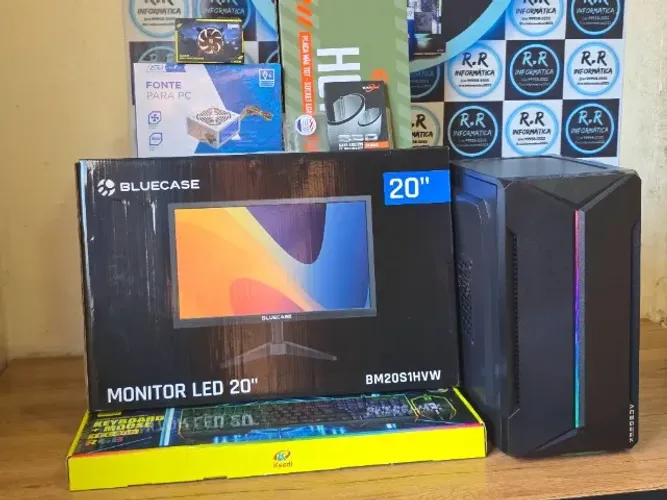 PC Intel Core i5, Monitor 20", Tec e Mouse