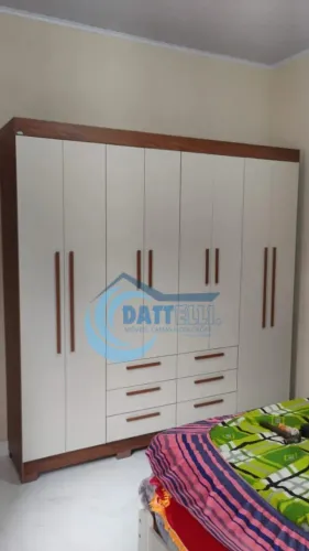 GUARDA ROUPA CASAL 8 PORTAS PRONTA ENTREGA COM MONTAGEM GRATUITA