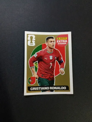 Fugurinha Cristiano Ronaldo Ouro