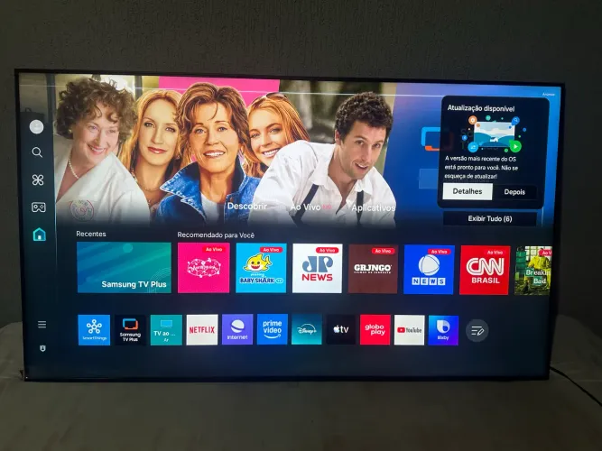 Smart TV 65 polegadas Crystal UHD 4K