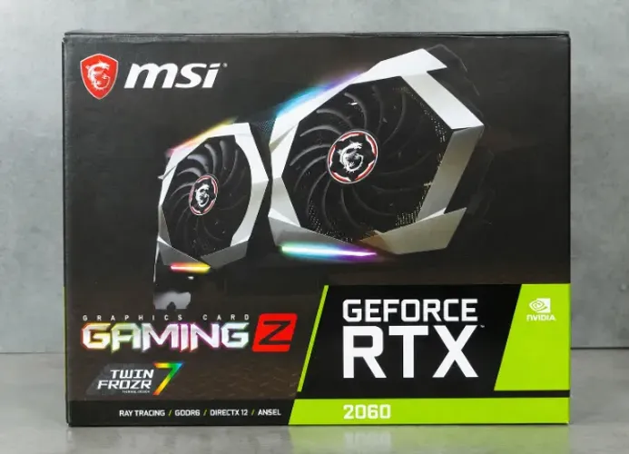 Placa de Vídeo RTX 2060 MSI Gaming Z 6GB | Excelente Estado