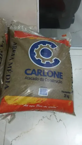 Areia média 