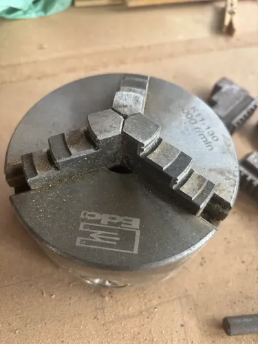 Placa para torno 130mm